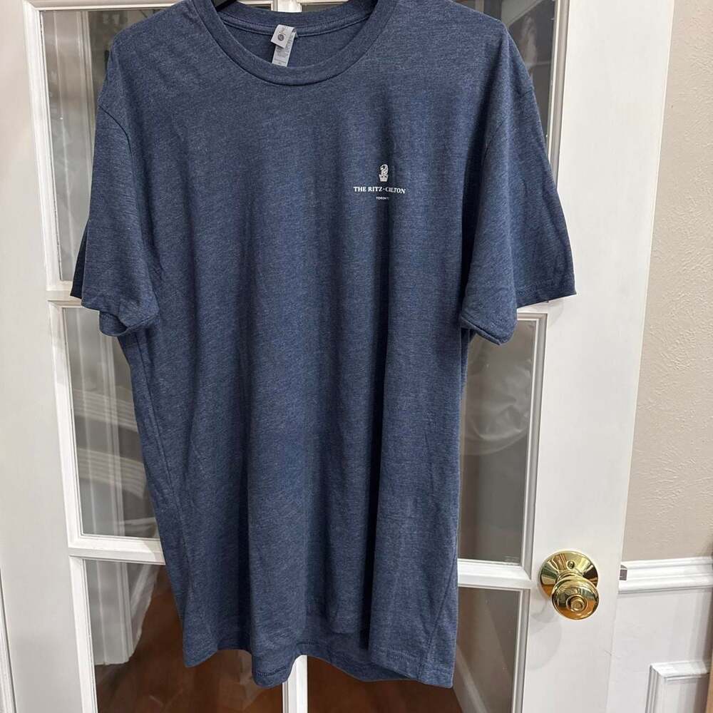 Next Level Apparel The Ritz-Carlton Toronto Navy Blue T-Shirt XL